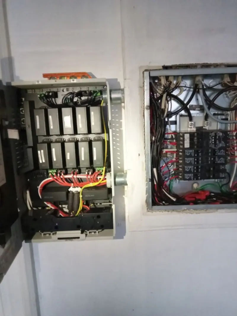 Electrical panel upgrade completed for Electrical Inspection in Easton